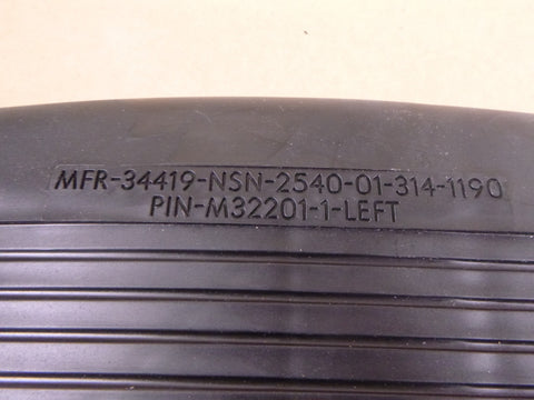 USGI M998 Humvee (LH) Black M32201-1 / (RH) M32201-2 Split Rear View Mirrors *MISSING HARDWARE* | Genuine HMMWV Replacement Parts and Military Surplus Humvee Parts & Accessories