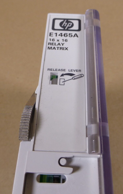 HP E1465A 16x16 Relay Matrix Switch USA , E1465-80010 | Electrical MRO Replacement Parts &amp; Components and Commercial Electrical Supplies Company