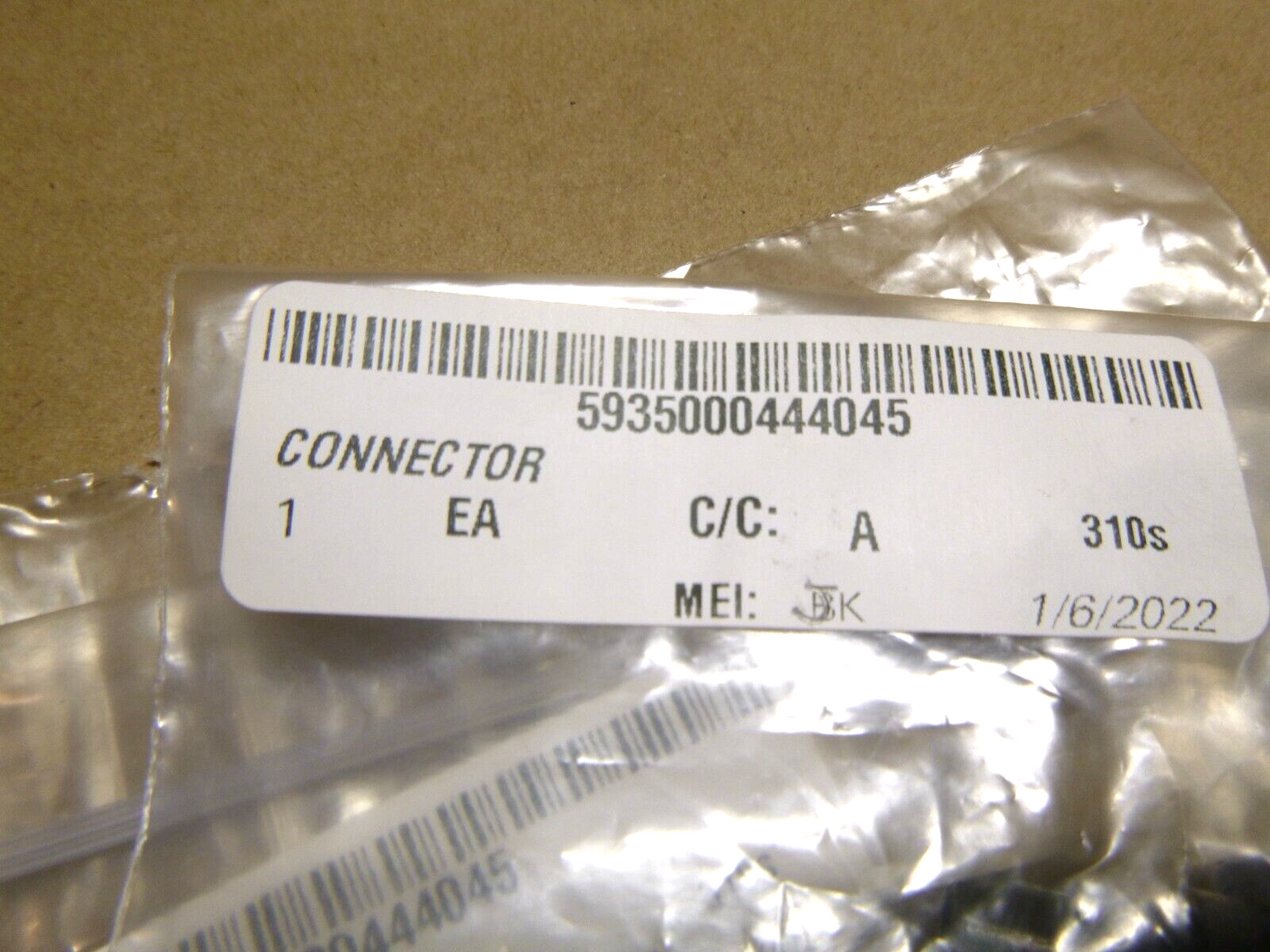 (Lot of 5) Bendix 71-406345-4S, MIL-C-26482 Series 1 Connector, Solder Contacts | Electrical MRO Replacement Parts &amp; Components and Commercial Electrical Supplies Company