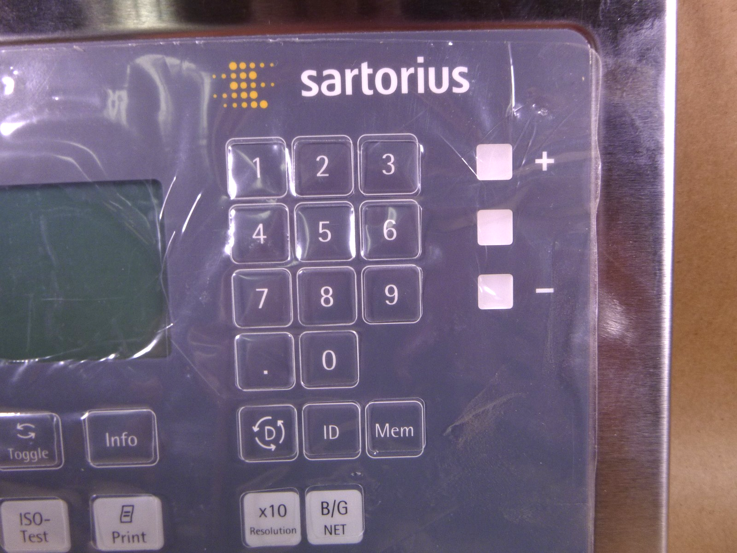 Sartorius Combics 2 Replacement Indicator Panel - Digital Display Faceplate | Electrical MRO Replacement Parts &amp; Components and Commercial Electrical Supplies Company