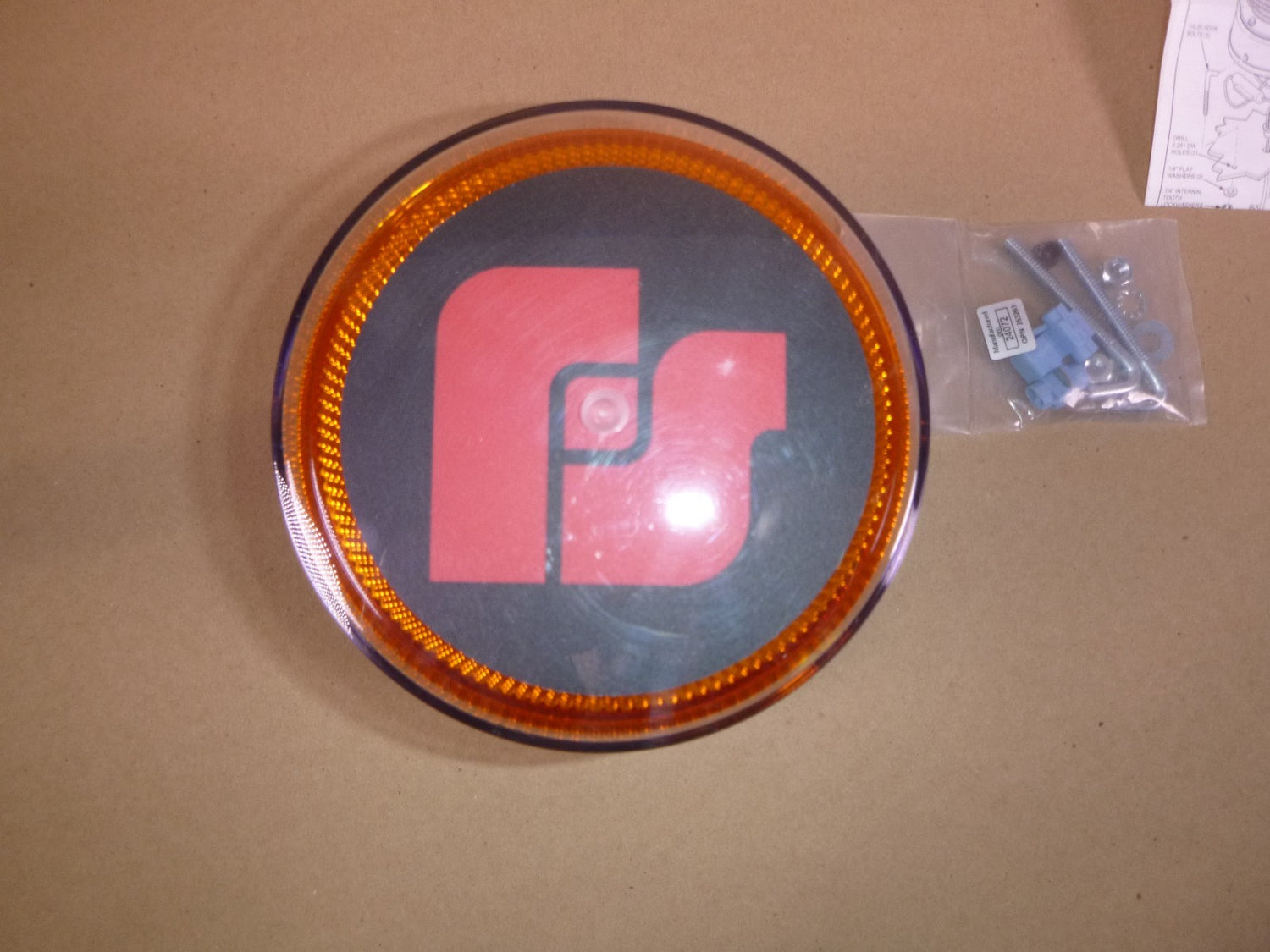 Federal Signal 651 Amber LED Beacon Light 12-24 Volts 420223-02 | Electrical MRO Replacement Parts &amp; Components and Commercial Electrical Supplies Company