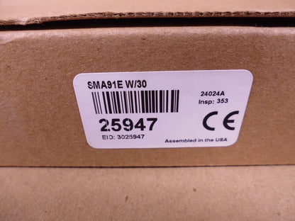 NEW Banner 25947 Photoelectric Sensor SMA91E W/30 / SMA91EW30 VALU-BEAM | Electrical MRO Replacement Parts &amp; Components and Commercial Electrical Supplies Company