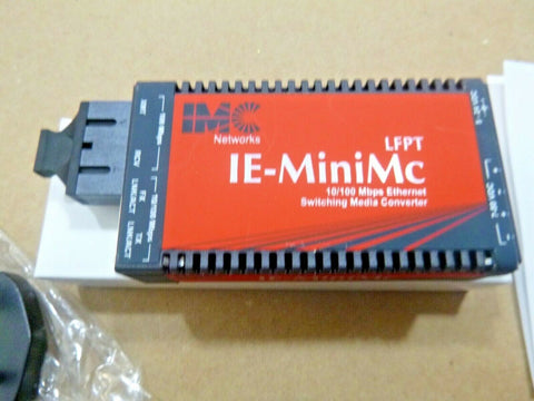 IE-MiniMc LFPT TP-TX/FX-MM850-SC Ethernet Switching Media Converter 10/100 Mbps