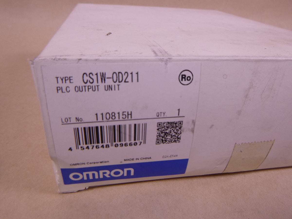 Omron CS1 24VDC 12VA/P PLC Output Unit CS1W-OD211