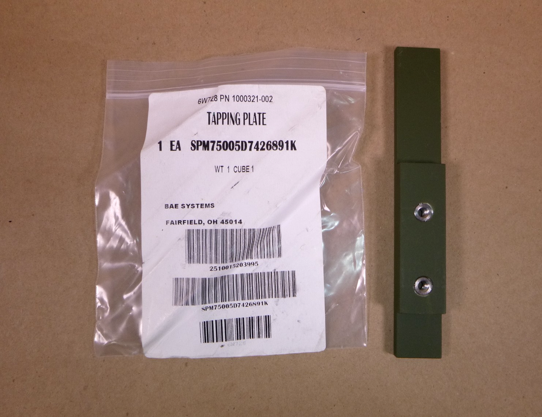 USGI M1114, M1151, M1152 Humvee Door Scuff Plate 1000321-002, 2510-01-520-3995 | Genuine HMMWV Replacement Parts and Military Surplus Humvee Parts &amp; Accessories