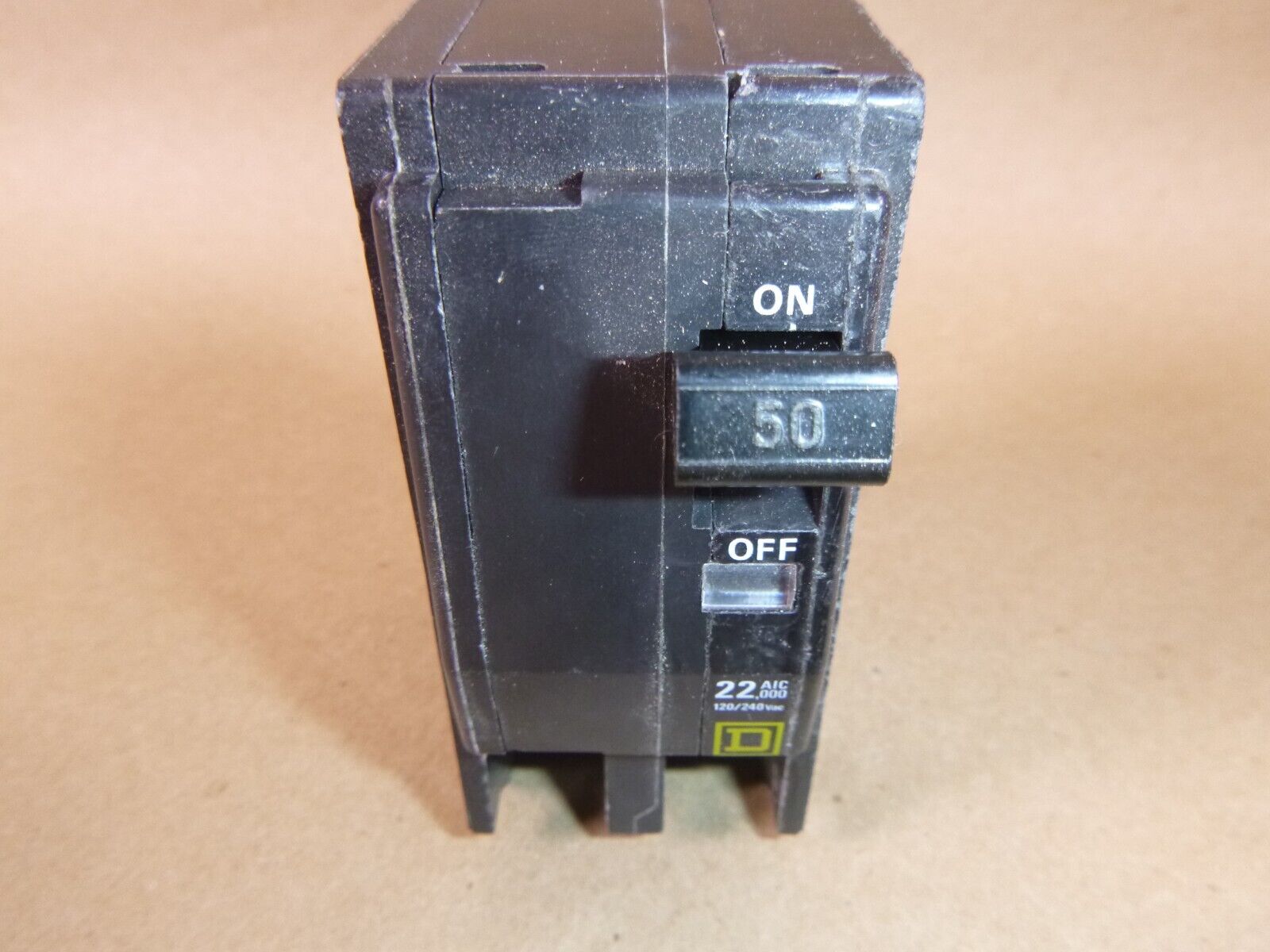 Square D QO 50 Amp 22kA 2-Pole Plug-In Circuit Breaker 120/240 Va, QO250VH | Electrical MRO Replacement Parts &amp; Components and Commercial Electrical Supplies Company