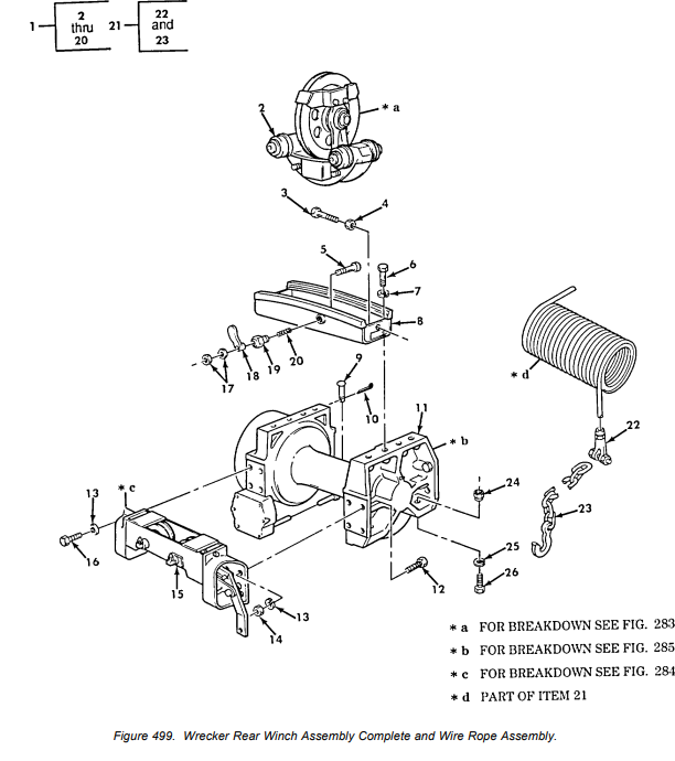 M939 Truck Front Rear Winch Poppet Nut , 8344240 , 2590-00-226-2347 | Genuine M35 Military Truck Parts and M939 Cargo Truck Surplus Parts