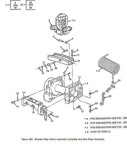 M939 Truck Front Rear Winch Poppet Nut , 8344240 , 2590-00-226-2347 | Genuine M35 Military Truck Parts and M939 Cargo Truck Surplus Parts