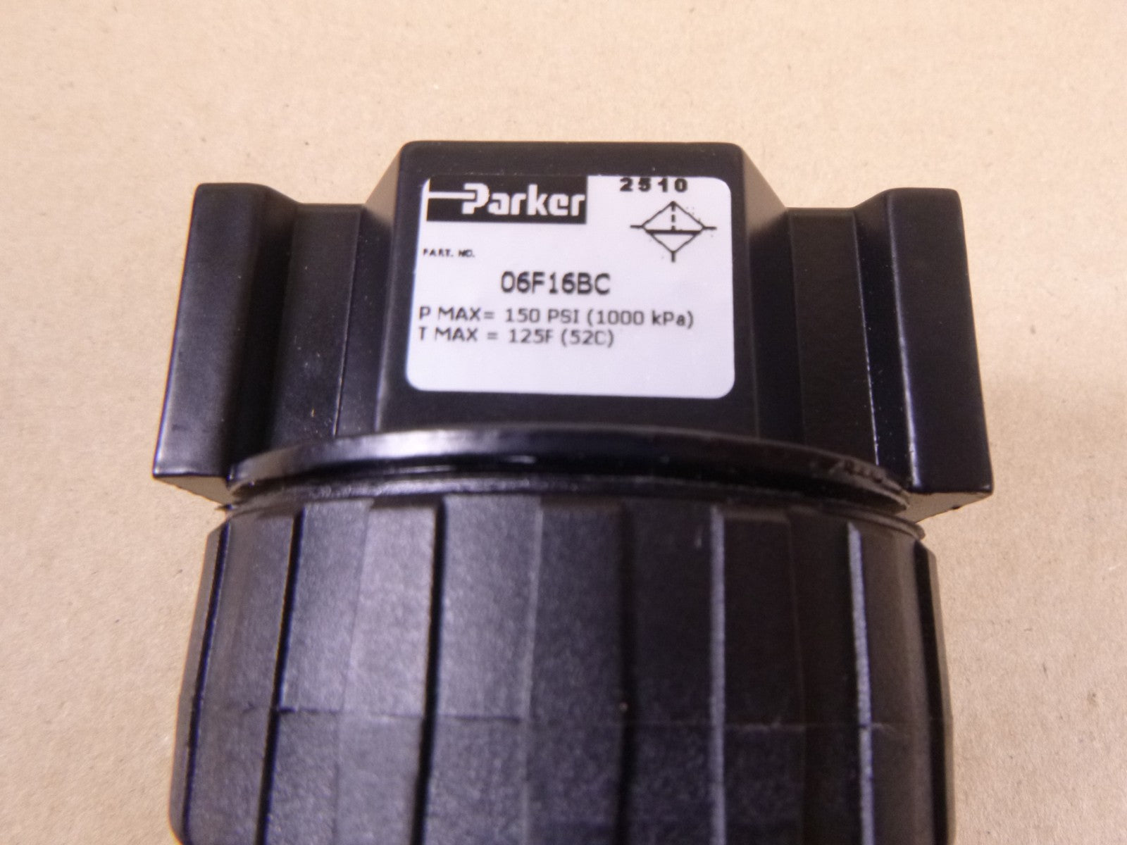 Parker 06F16BC Pneumatic Filter , 1/4" NPT Port, 150 PSI | Industrial MRO Replacement Parts, Manufacturing Machine Parts &amp; Components, Heavy Equipment Parts Supplier