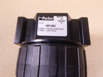 Parker 06F16BC Pneumatic Filter , 1/4" NPT Port, 150 PSI | Industrial MRO Replacement Parts, Manufacturing Machine Parts &amp; Components, Heavy Equipment Parts Supplier