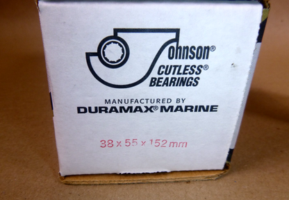 Johnson 870385700 Duramax Marine Cutless Bearing 38mm ID x 55mm OD x 152mm Long | Industrial MRO Replacement Parts, Manufacturing Machine Parts &amp; Components, Heavy Equipment Parts Supplier