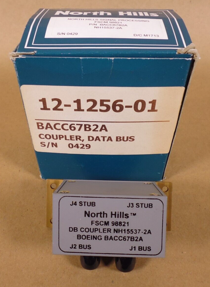 North Hills BACC67B2A Data Bus Coupler NH15537-2A FSCM 98821 , 5985-01-609-1043 | Electrical MRO Replacement Parts &amp; Components and Commercial Electrical Supplies Company