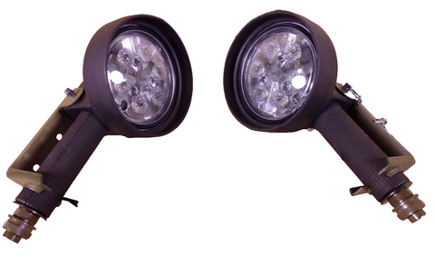 (2x) SPEAKER 1497550 WORK LIGHT FOR MK SERIES TRUCK 12/24V , 6230-01-228-9577