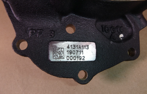 Genuine OEM Perkins Water Pump & Gasket 4131A113, U5MW0205 Fits 1104 Engines | Replacement Truck Parts, Trailer Accessories, Automobile Supplies, Car Parts & Accessories