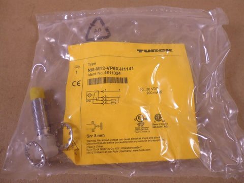 Turck Ni8-M12-VP6X-H1141 Inductive Proximity Sensor 4611324