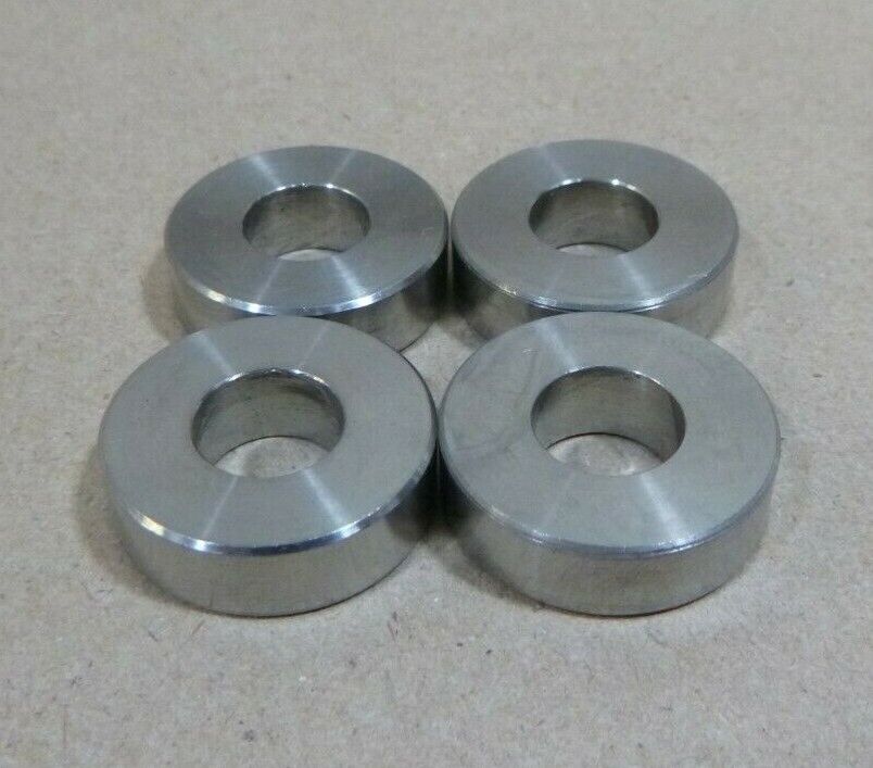 (QTY 4) 3/8" ID x 7/8" OD x 1/4" LONG MONEL K-500 NICKEL STANDOFF SPACER BUSHING | Industrial Replacement Nuts &amp; Bolts Distributor and Machinery Screws &amp; Fasteners Supply