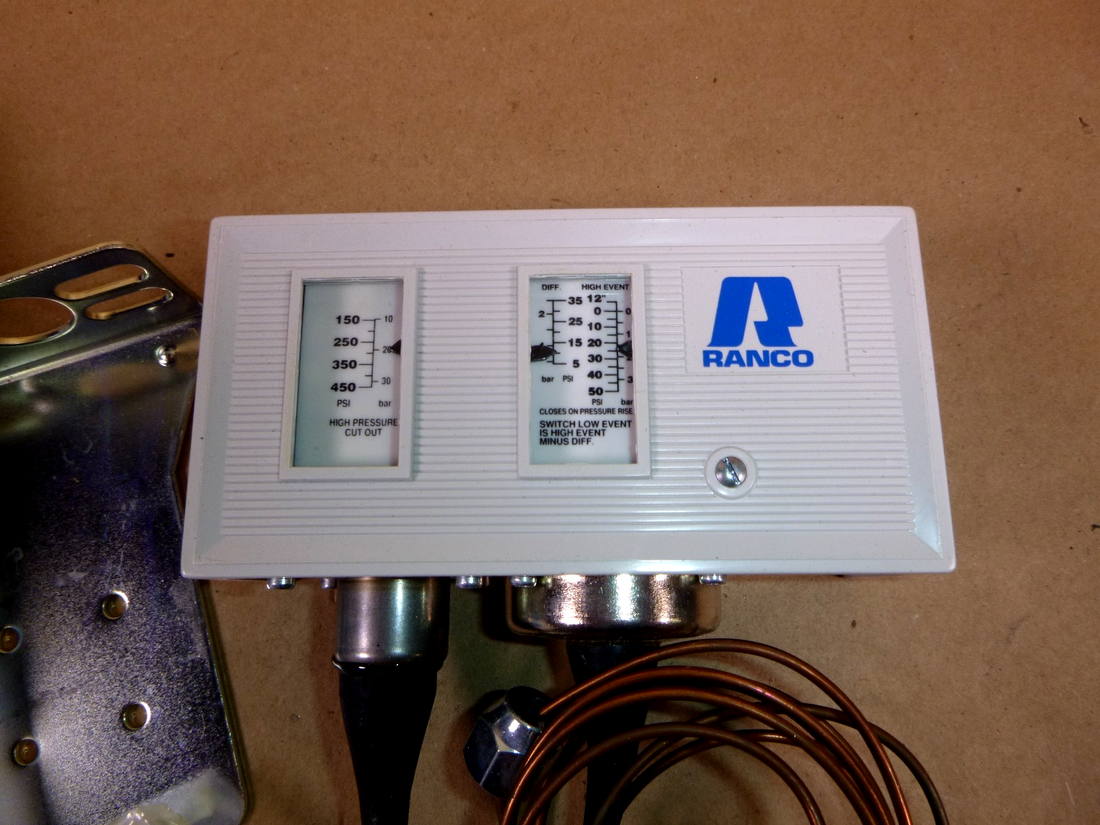 012-1502 Ranco Dual Function Refrigeration Pressure Control 150-450 Cut-Out Psi | Electrical MRO Replacement Parts &amp; Components and Commercial Electrical Supplies Company