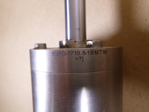 Bimba SSFO-1710.5-1BMTW Cylinder, SS Flat-I, dbl act, 1-1/2" Bore, 10.5" Stroke