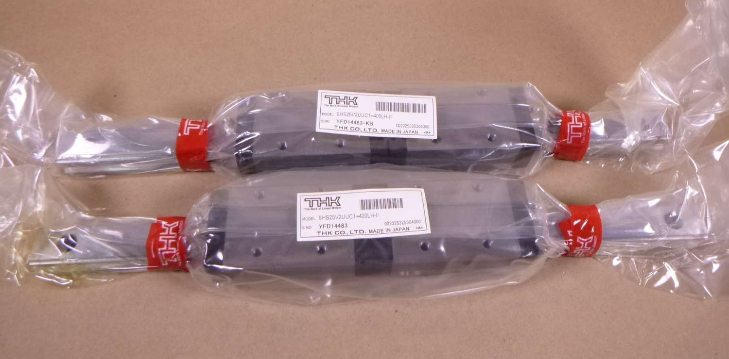 (LOT OF 2) NEW THK SHS25V2UUC1+400LH-II Caged Ball Linear Motion Guide , Size 25 | Industrial MRO Replacement Parts, Manufacturing Machine Parts &amp; Components, Heavy Equipment Parts Supplier