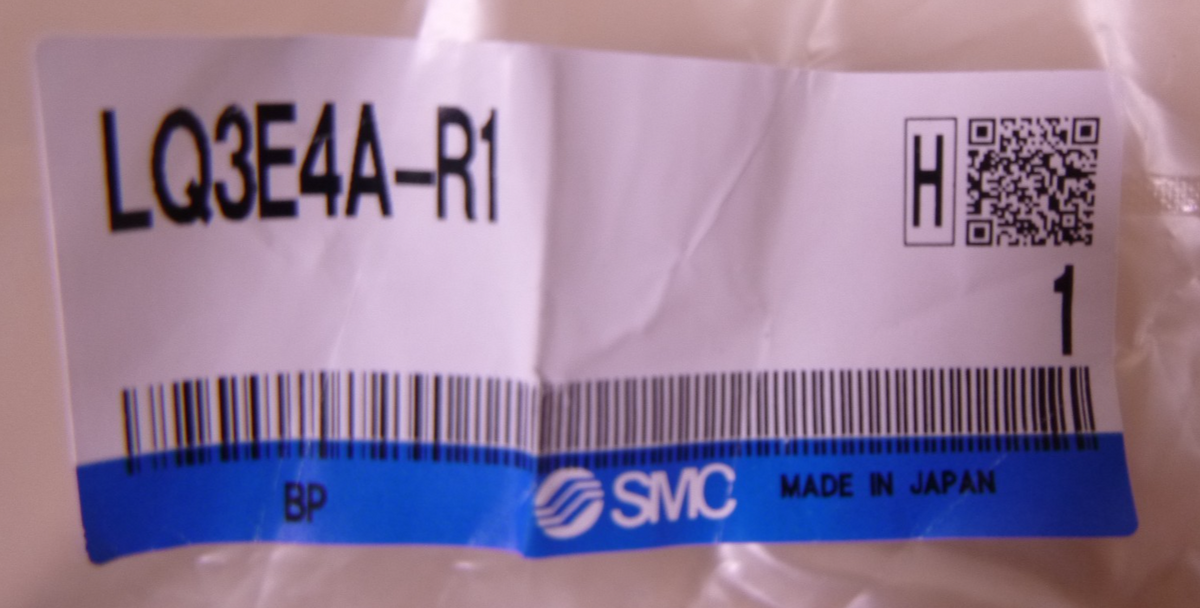 SMC LQ3E4A-R1 LQ3 Fluoropolymer PFA Elbow Air Fitting , 3/8" x 1/2" Connection