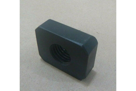 5/8" - 11 THREADED STANDOFF NUT SPACER BLACK STEEL - 1 - 1/2" x 1 - 3/16" x 1/2" - Royal Equipment Royal Equipment