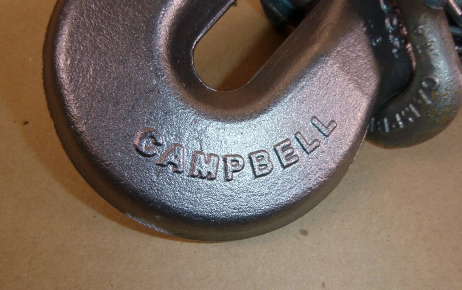 5/8" x 10 FT Single Leg Lifting Chain w/ Grade 100 Campbell Single Grab Hook USA | Industrial MRO Replacement Parts, Manufacturing Machine Parts &amp; Components, Heavy Equipment Parts Supplier