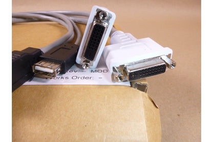 60-way High Density to DVI-I, DVI-D, USB1, USB 2 &amp; RS232, Splitter CB 60D/125-00 | Electrical MRO Replacement Parts &amp; Components and Commercial Electrical Supplies Company