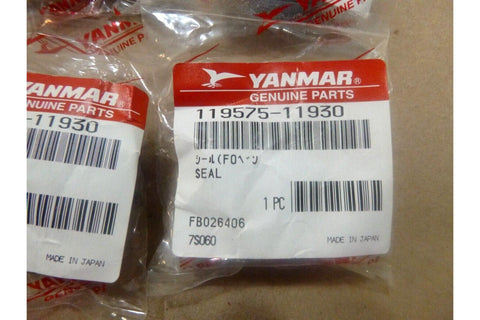 (6x) New Genuine Yanmar Marine Nozzle Seal 119575 - 11930 - Royal Equipment Royal Equipment