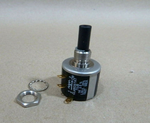 73JB1K Rotary Potentiometer, Wirewound, 1 kohm, 10 Turns, Linear, 2 W, ± 5% - Royal Equipment CLAROSTAT