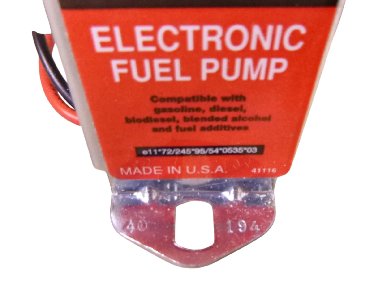 USGI MEP802 MEP803 Generators Facet Cube 24v Fuel Pump 40194, 2910-01-366-7293 | Genuine MEP Generator Replacement Parts and Military Surplus Generator Parts