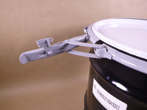 8 Gallon Open Head Carbon Steel Transport Drum With Leverlock Ring Closure - Royal Equipment USGI