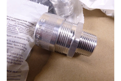 8x Eaton LT75GSA, 3/4" Liquidtight Connector, FMC, Straight, Aluminum Ground Lug | Electrical MRO Replacement Parts &amp; Components and Commercial Electrical Supplies Company