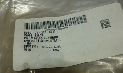 (8x) M24236/1-FHDHB THERMOSTATIC SWITCH , 5930-01-248-5927 | Industrial MRO Replacement Parts, Manufacturing Machine Parts &amp; Components, Heavy Equipment Parts Supplier