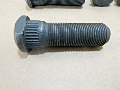 8x MRAP JERRV Double Clipped Serrated Wheel Studs M22 x 1.5 x 2.875", 10.9 Grade | Genuine FMTV Replacement Parts, LMTV Parts For Sale and Military Surplus Medium Tactical Vehicle Parts &amp; Components