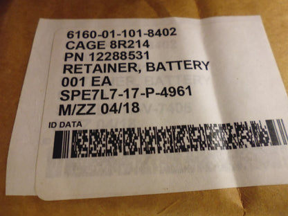 USGI Abrams M1, M1A1, M1A2 Battery Retainer Bracket 12288531, 6160-01-101-8402 | Replacement Truck Parts, Trailer Accessories, Automobile Supplies, Car Parts &amp; Accessories