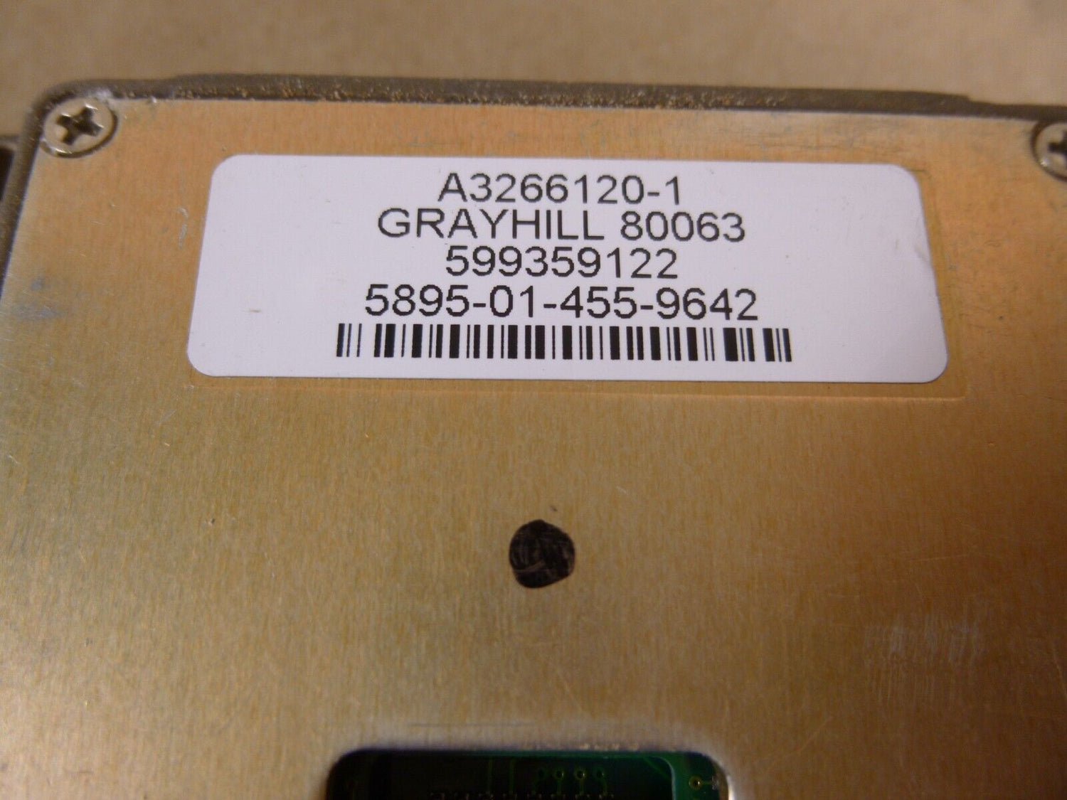 A3266120-1 Entry Keyboard For Sincgars Radio , 5895-01-455-9642 *For Parts* | Industrial MRO Replacement Parts, Manufacturing Machine Parts &amp; Components, Heavy Equipment Parts Supplier