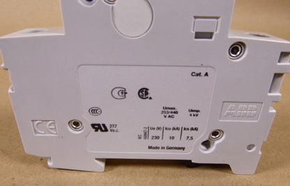 ABB S 201 K 3 Miniature Circuit Breaker 2CDS251001R0317, 10 kA @ 230V | Electrical MRO Replacement Parts &amp; Components and Commercial Electrical Supplies Company