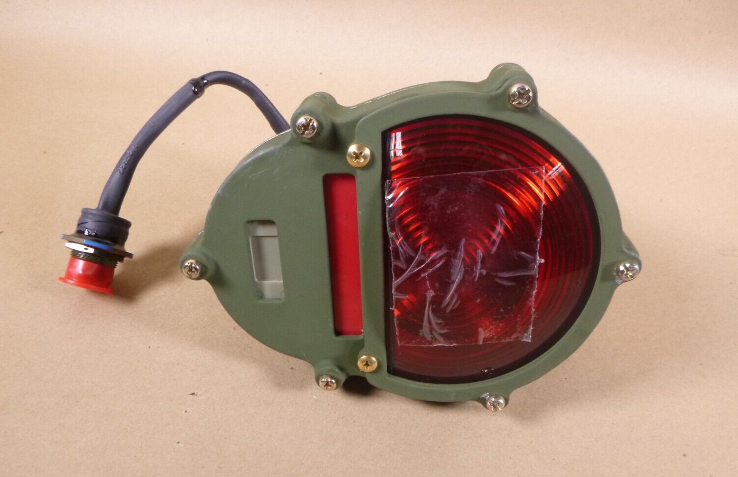 Abrams M1, M1A1, M1A2 Stop Light-Taillight 12346184 W/ Circular Mil Connector | Replacement Truck Parts, Trailer Accessories, Automobile Supplies, Car Parts &amp; Accessories