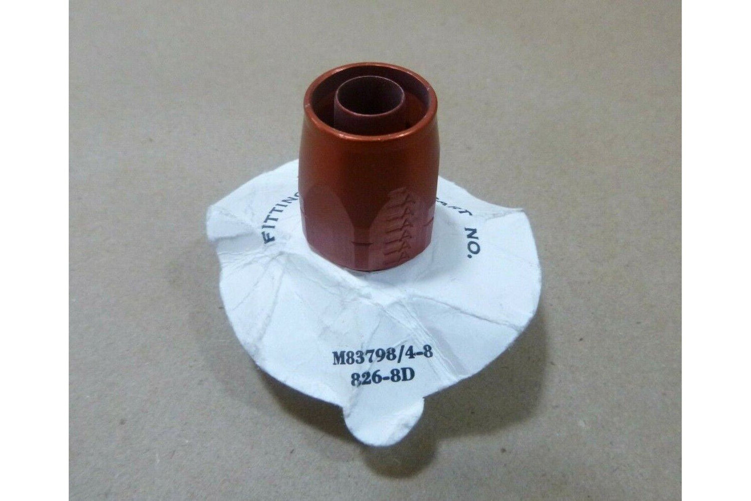 Aeroquip Straight Tube to Hose Adapter 826-8D, M83798/4-8, 4730-00-933-0747 | Industrial Replacement Nuts &amp; Bolts Distributor and Machinery Screws &amp; Fasteners Supply