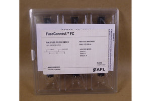 AFL FuseConnect 900um FC Fiber Optic Connector, 6 - Pack, FUSE - FC - 9U - SMU - 6 - Royal Equipment Royal Equipment