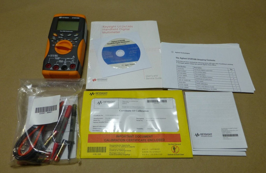 Agilent Keysight U1241AN True RMS Handheld Digital Multimeter , Calibrated | Industrial MRO Tools and Replacement Industrial Equipment Components