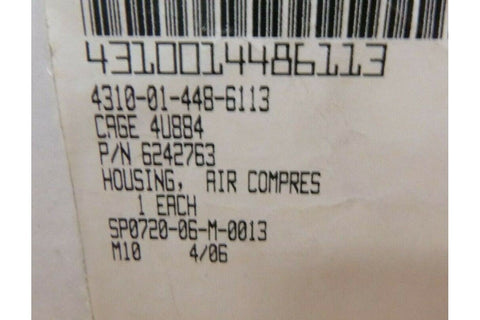 AIR COMPRESSOR HOUSING 6242763 FOR 7577405 - 011 THERMAL SIGHT , 4310 - 01 - 448 - 6113 - Royal Equipment RAYTHEONOther Exterior Parts & Accessories