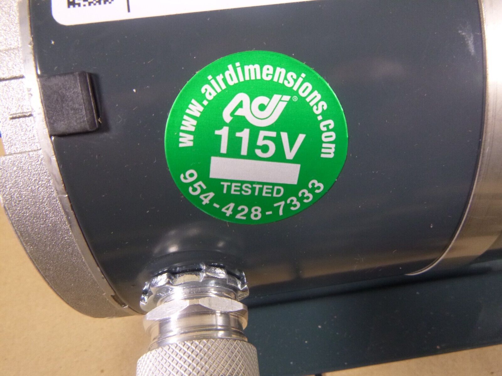 AIR DIMENSIONS Dia-Vac 1/8Hp 115VAC Double Diaphragm Vacuum Pump R221-FT-AA1-CD | Industrial Electric Motors, Pumps &amp; Parts