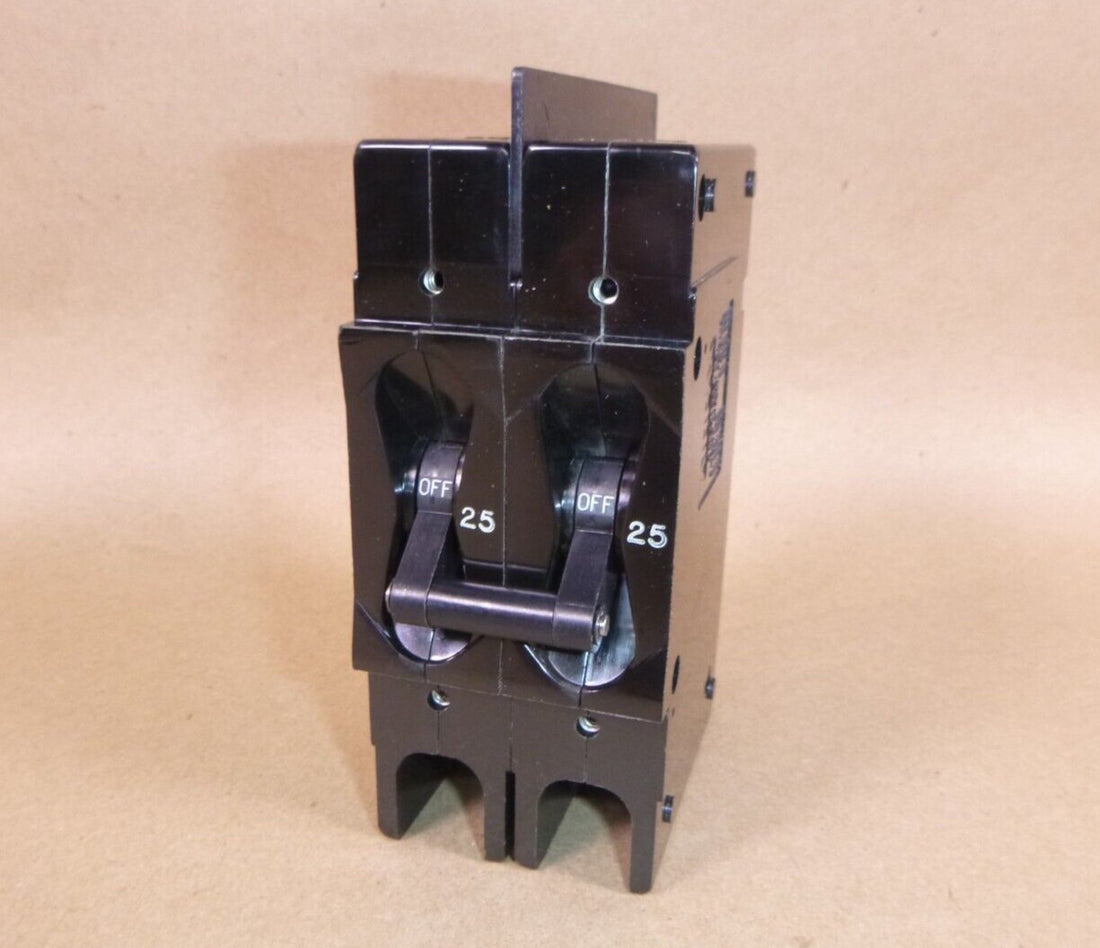 Airpax 219-2-4505-4 Hydraulic Magnetic Circuit Breaker 25 Amp 2 Pole 209 Series | Electrical MRO Replacement Parts &amp; Components and Commercial Electrical Supplies Company