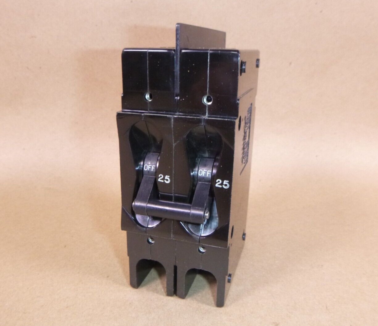 Airpax 219-2-4505-4 Hydraulic Magnetic Circuit Breaker 25 Amp 2 Pole 209 Series | Electrical MRO Replacement Parts &amp; Components and Commercial Electrical Supplies Company