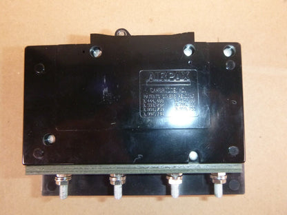 Airpax 219-2-4505-4 Hydraulic Magnetic Circuit Breaker 25 Amp 2 Pole 209 Series | Electrical MRO Replacement Parts &amp; Components and Commercial Electrical Supplies Company