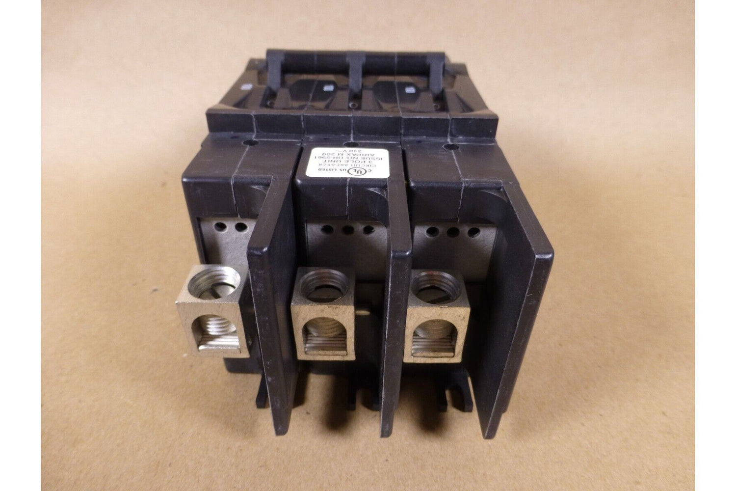 Airpax Sensata 209-3-35361-1-V Circuit Breaker 50/60HZ 3P 100Amp | Electrical MRO Replacement Parts &amp; Components and Commercial Electrical Supplies Company