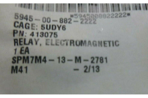 ALLIED CONTROL MHYX - 4090 ELECTROMAGNETIC RELAY 200 OHM 26.5VDC 5945 - 00 - 882 - 2222 - Royal Equipment ALLIED CONTROLOther Avionics