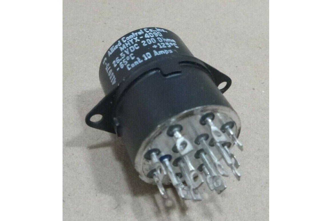 ALLIED CONTROL MHYX-4090 ELECTROMAGNETIC RELAY 200 OHM 26.5VDC 5945-00-882-2222 | Electrical MRO Replacement Parts &amp; Components and Commercial Electrical Supplies Company
