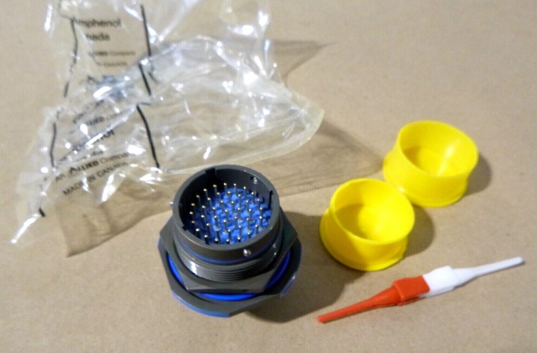 Amphenol Filter Connector 41 Pin Back Shell &amp; Mount Bushing 452-40020-41FN(100) | Electrical MRO Replacement Parts &amp; Components and Commercial Electrical Supplies Company